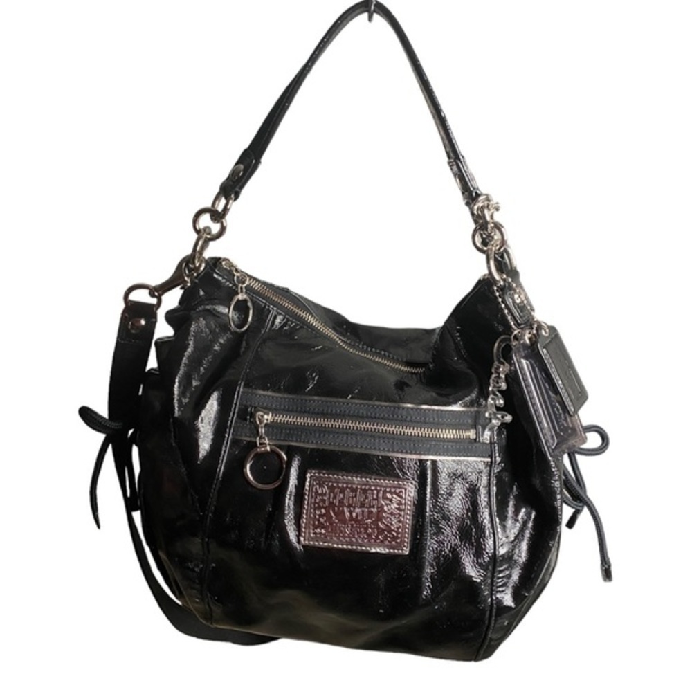 Coach Poppy Patent Leather Bag - Picture 3 of 10